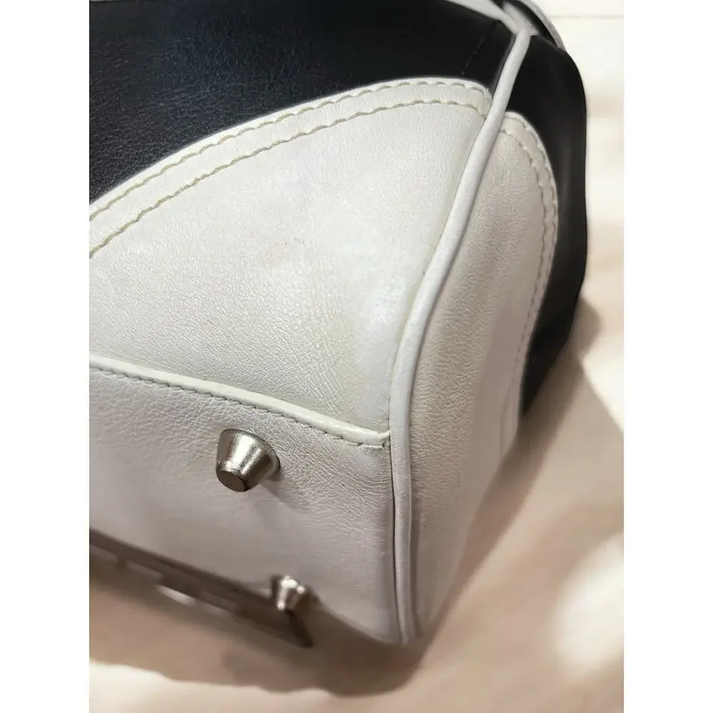 Y2K Coach F10521 Hamilton Leather Satchel Bag